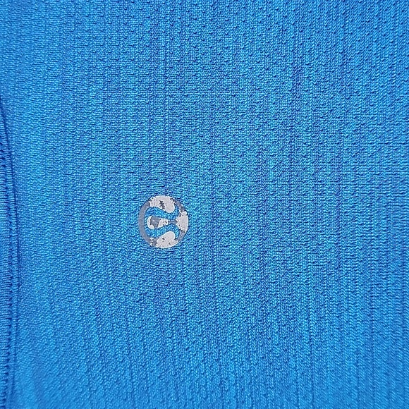 Lululemon Metal Vent Tech Long Sleeve Henley Blue L - Picture 6 of 9